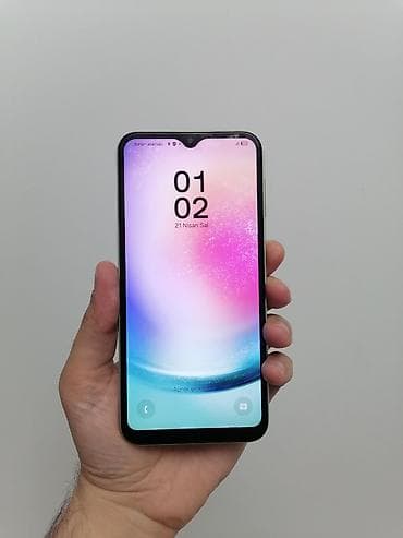 Samsung Galaxy A24 4G, 128 GB, rəng - Yaşıl, Barmaq izi — 3