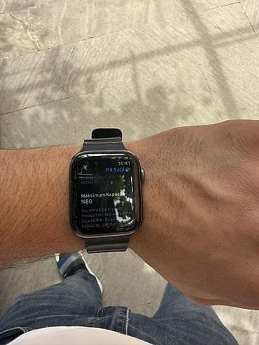 İşlənmiş, Smart saat, Apple, Sensor ekran, rəng - Qara — 3