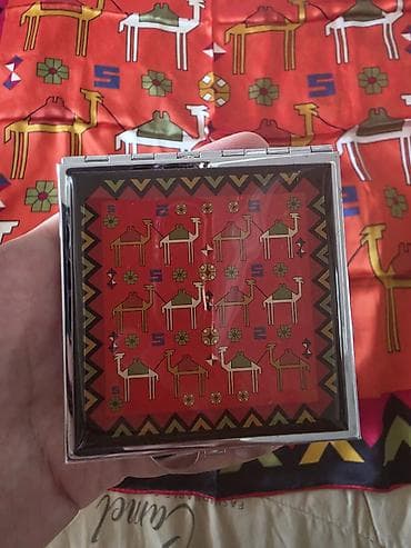 rezin bot: Məhsul: Naxışlı ipək şərflər dəsti Təsvir: - Material: Zərif — 6