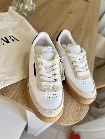 kişi ayaqqabıları: ZARA brendinin uniseks idman ayaqqabısı Qetı geyınılmeyıb oğlumun — 1