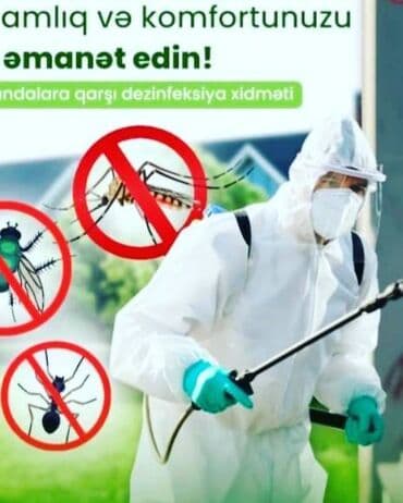 xalca yuma 1 50 azn 2023: Dezinfeksiya, dezinseksiya | Nəqliyyat — 16