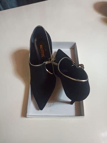 Çəkmələr: Tuflilər, Ölçü: 39, rəng - Qara, Yeni — 2