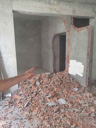 mebel temiri: Söküntü və tikinti tullantılarının yığılması xidməti - Mənzillərdə — 1