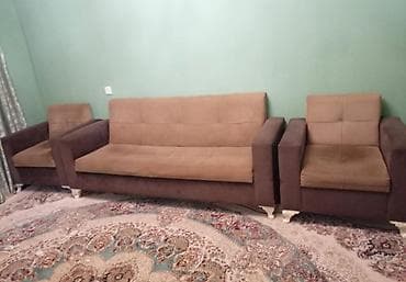Mebel: İşlənmiş, Divan, 2 kreslo — 1
