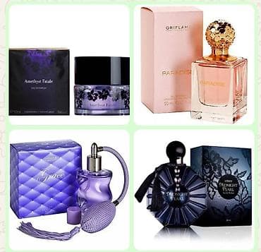 Ametyust Falale Paradise,Grace, Midnight Pearl parfum Oriflame. Her lalafo.az -da Ametyust Falale Paradise,Grace, Midnight Pearl parfum Oriflame. Her