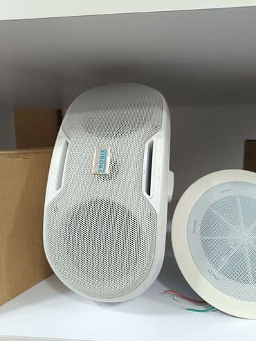 Pulsuz: Tronix Tavan dinamiki, TCSP-50T modeli. Ağ rəngdə, dairəvi formalı — 7