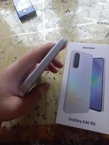 samsung s21 ultra ikinci el: Samsung Galaxy A36, 256 GB, rəng - Bənövşəyi, Barmaq izi — 9