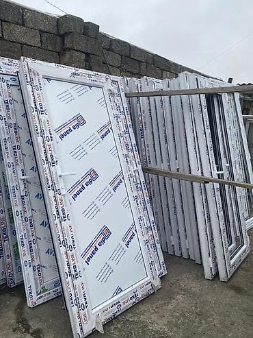plastik gapilar: Yeni Plastik qapı Çərçivə ilə, Ödənişli quraşdırma, Ödənişli çatdırılma — 2