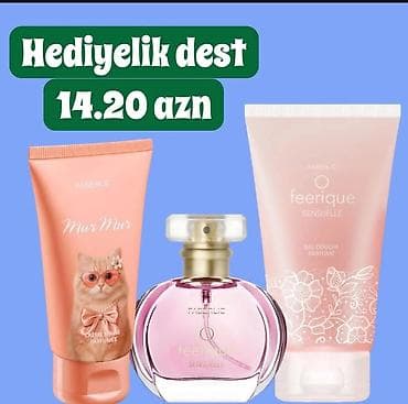 karite lip plumper 4d: Kosmetik dəst, Faberlic, 4 məhsul — 4