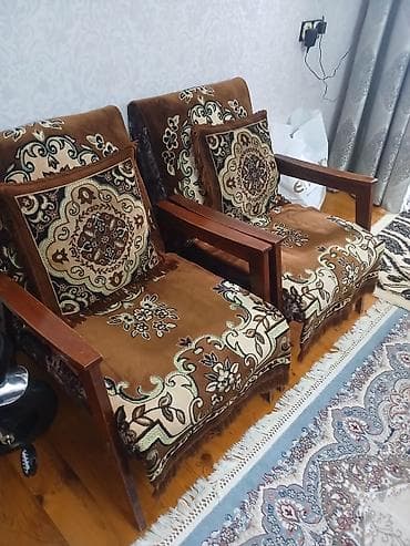 Kreslolar: İşlənmiş, Kreslo, Parça, Kredit yoxdur, Çatdırılma yoxdur — 6