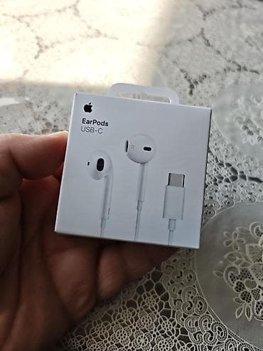 Yeni Simli Qulaqcıqlar, Apple, rəng - Ağ