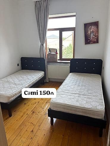 İki ədəd çarpayi birlikdə 150m unvan H. Aslanov. NikaFati E — 1
