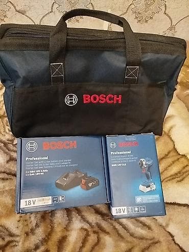 Bosch Professional 18V-215 - Alətlər çantası: möhkəm Bosсh parça