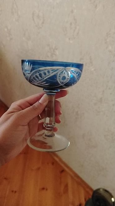 sam: Qədəhlər, rəng - Mavi, Şüşə, 1 əd — 1