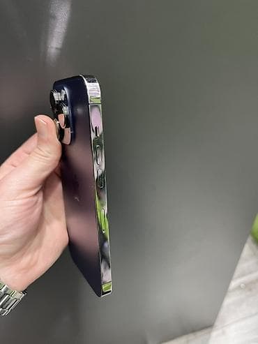 iphone şəki: IPhone 14 Pro, 128 GB, Deep Purple, Simsiz şarj — 4