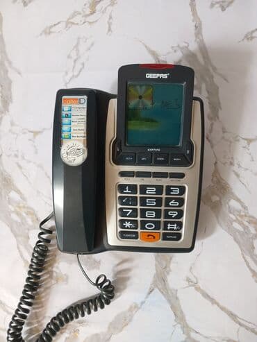 телефон баку: Stasionar telefon Simli, İşlənmiş, Pulsuz çatdırılma — 1
