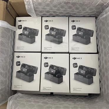 DJI Mic 3 simsiz mikrofon sistemi Xüsusiyyətlər: - İki ədəd simsiz — 2