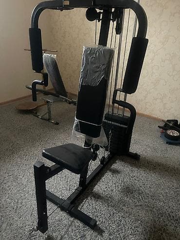 Çoxfunksiyalı ev fitnes trenajoru - Komple stansiya: sinə pressi