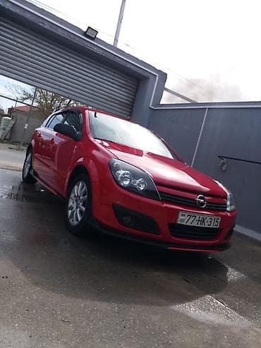 disk qabi: Opel Astra H hatchback – qırmızı rəng, 5 qapı, şəhər üçün çevik və — 2