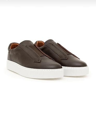 qara cins salvarlar kisi ucun: U.S. Polo Assn. kişi slip-on idman ayaqqabısı - Rəng: tünd qəhvəyi — 3