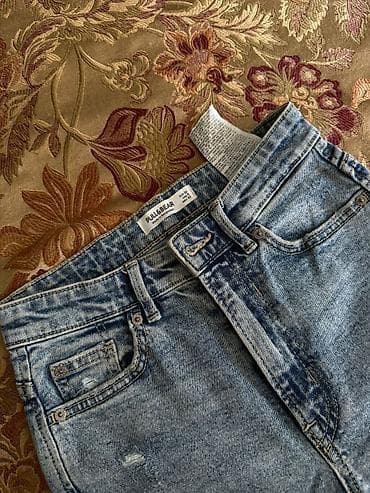 boyfriend salvar modelleri: Qadın cins şalvarları – 2 model dəsti 1) Açıq mavi mom/straight — 6