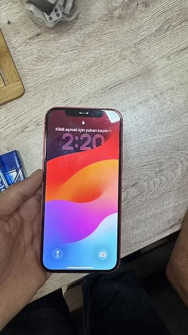 iphon 1: IPhone 12, 64 GB, Qırmızı — 2