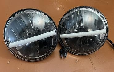 Niva wrangler fara - LED texnologiyalı dəyirmi ön faralar, 7" (178 mm)