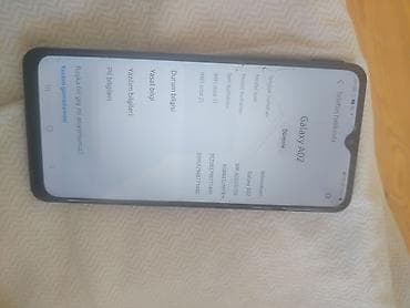 samsung kohnə: Samsung Galaxy A02, 32 GB, rəng - Qara, İki sim kartlı — 1