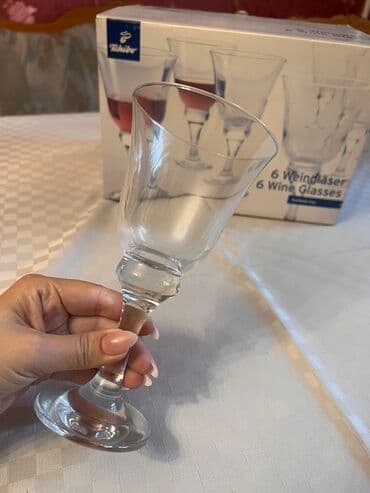 Süfrə qab-qacaqı: Qədəhlər, rəng - Ağ — 6