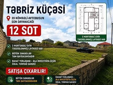 12 sot, Tikinti, Mülkiyyətçi, Kupça (Çıxarış)