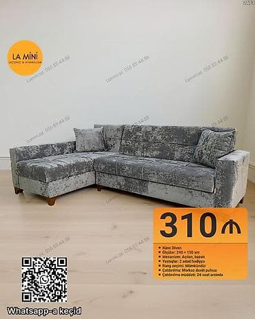 Künc divan, Açılan, Bazalı, Parça, Şəhərdaxili pulsuz çatdırılma