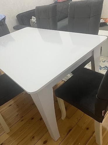 Qonaq otağı üçün, Yeni, Açılmayan, Dördbucaq masa, 6 stul lalafo.az -da Qonaq otağı üçün, Yeni, Açılmayan, Dördbucaq masa, 6 stul