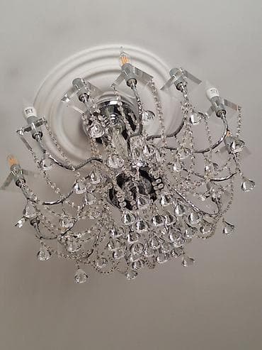 lusdurlar: Çılçıraq, 10 və daha çox lampa, Metal — 2