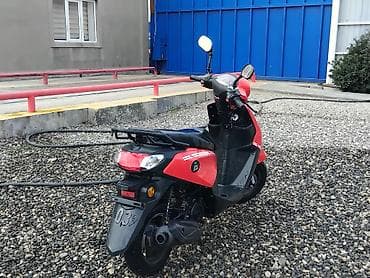 elektrik muhərrik: ZIGZAG benzinli skuter - Rəng: qırmızı/qara - Kuzov: şəhər tipli — 2