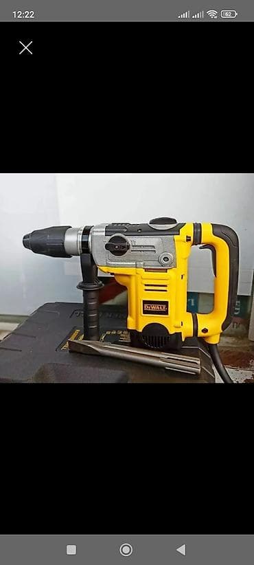 DeWalt elektrik perforator/drel – SDS-Plus ucluqlar ilə uyğundur