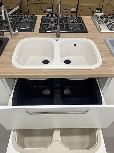 sandık: Düzbucaqlı Mətbəx çanağı, Paslanmaz polad — 4