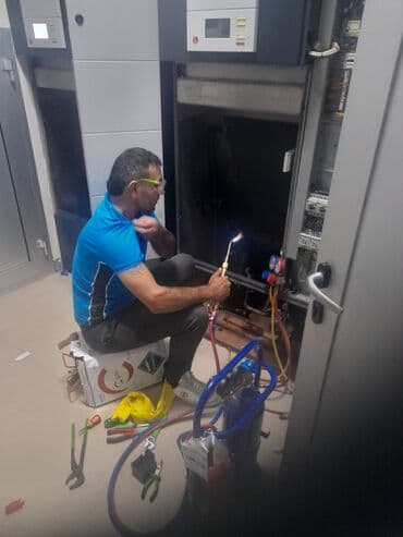 установка кондиционера в баку: Ремонт, Сплит кондиционеры, Установка — 7