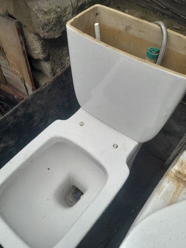 Отопление и нагреватели: Akfa tipli keramik unitaz-komplekt - Material: sanitar keramika — 1