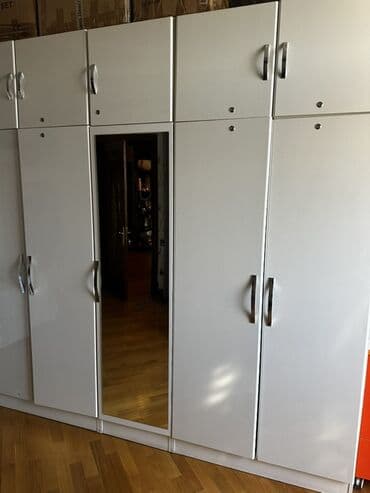 Mercedes-Benz: Распашной, 4 двери Прямой шкаф, Гардеробный шкаф — 2