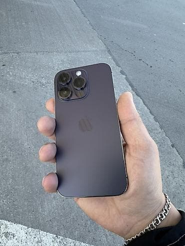 iphone 16 pro max barter: IPhone 14 Pro, 128 GB, Deep Purple, Face ID — 1