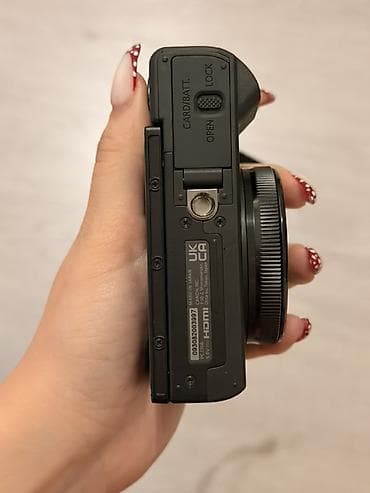 mark: Canon G7X Mark III satılır 📸 Əsas xüsusiyyətləri: 	•	20.1 MP sensor — 4