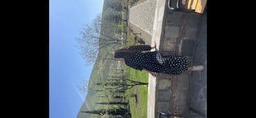 qadın beysbolları: Qara rəngli ağ xallı qadın donu razmer : S/M - Model: uzun, aşağı — 2