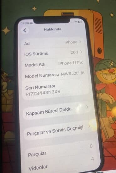 internet nomreler: IPhone 11 Pro, Qızılı, Face ID — 4