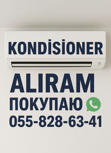 mini kondisioner qiymetleri 12v kondisioner: Kondisioner alırıq Tipliləri: divar, tavan, şkaf dollap ücün — 1