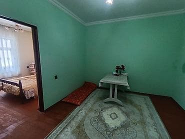 kafe ucun bar: 2 otaqlı həyət evi - Plan: 1 yataq otağı, 1 geniş qonaq otağı, ayrı — 8
