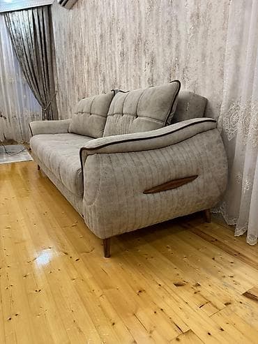 sofa: Divan, İşlənmiş, Açılmayan, Bazalı, Parça, Çatdırılma yoxdur — 3