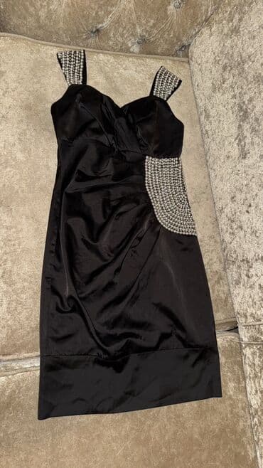 атлас азербайджана: Qara atlas effektli kokteyl donu. 1 defe geyinilib tam bedene oturur — 1