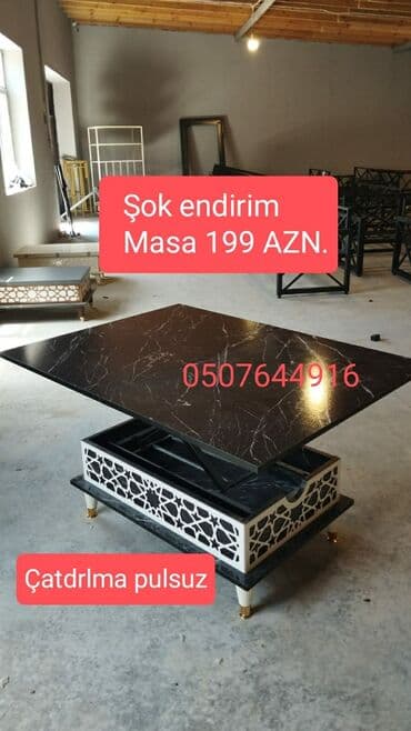 parket topdan satis: Jurnal masası, Yeni, Transformer, Laminat, Dördbucaq masa — 4