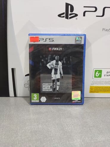 Playstation 5 üçün fifa 21 oyun diski. Tam yeni, original bağlamada