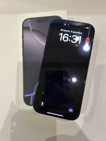 ıphon: IPhone 16 Pro, 512 GB, Qara, Face ID, Qırıq — 2